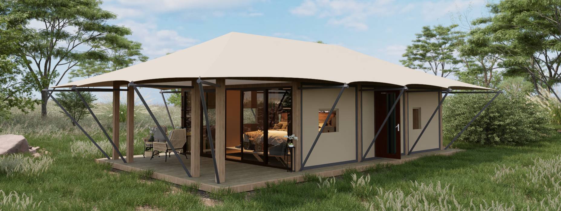 向阳区户外酒店帐篷厂家